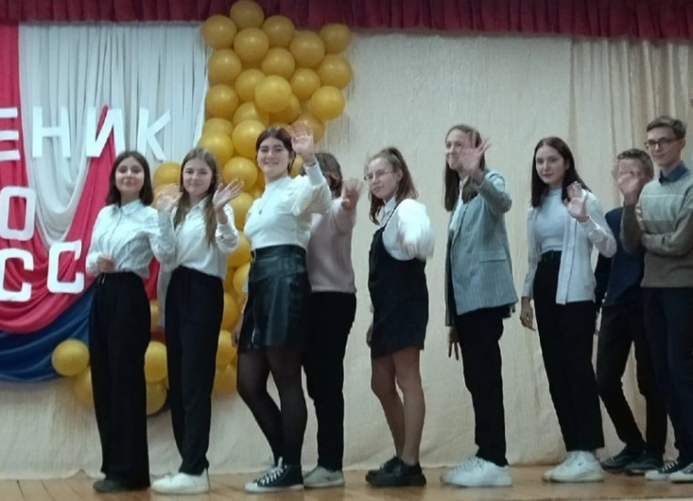 Посвящение в старшеклассники..